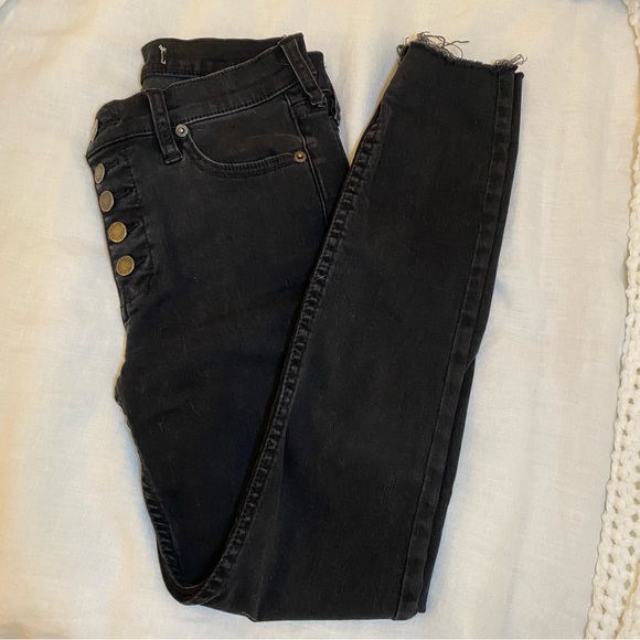 We a the Free Button Fly Raw hem jeans - Picture 2 of 2